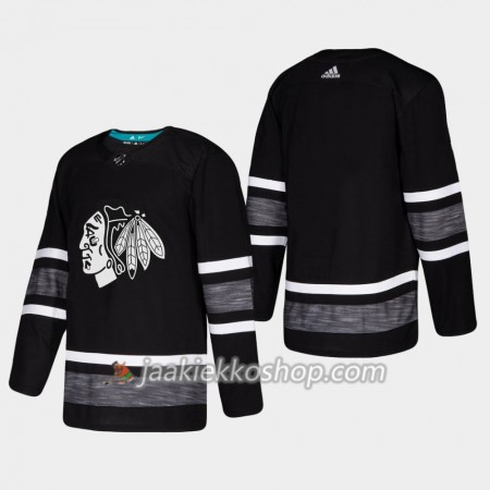 Miehille NHL Chicago Blackhawks Pelipaita Blank Musta 2019 All-Star Adidas Authentic